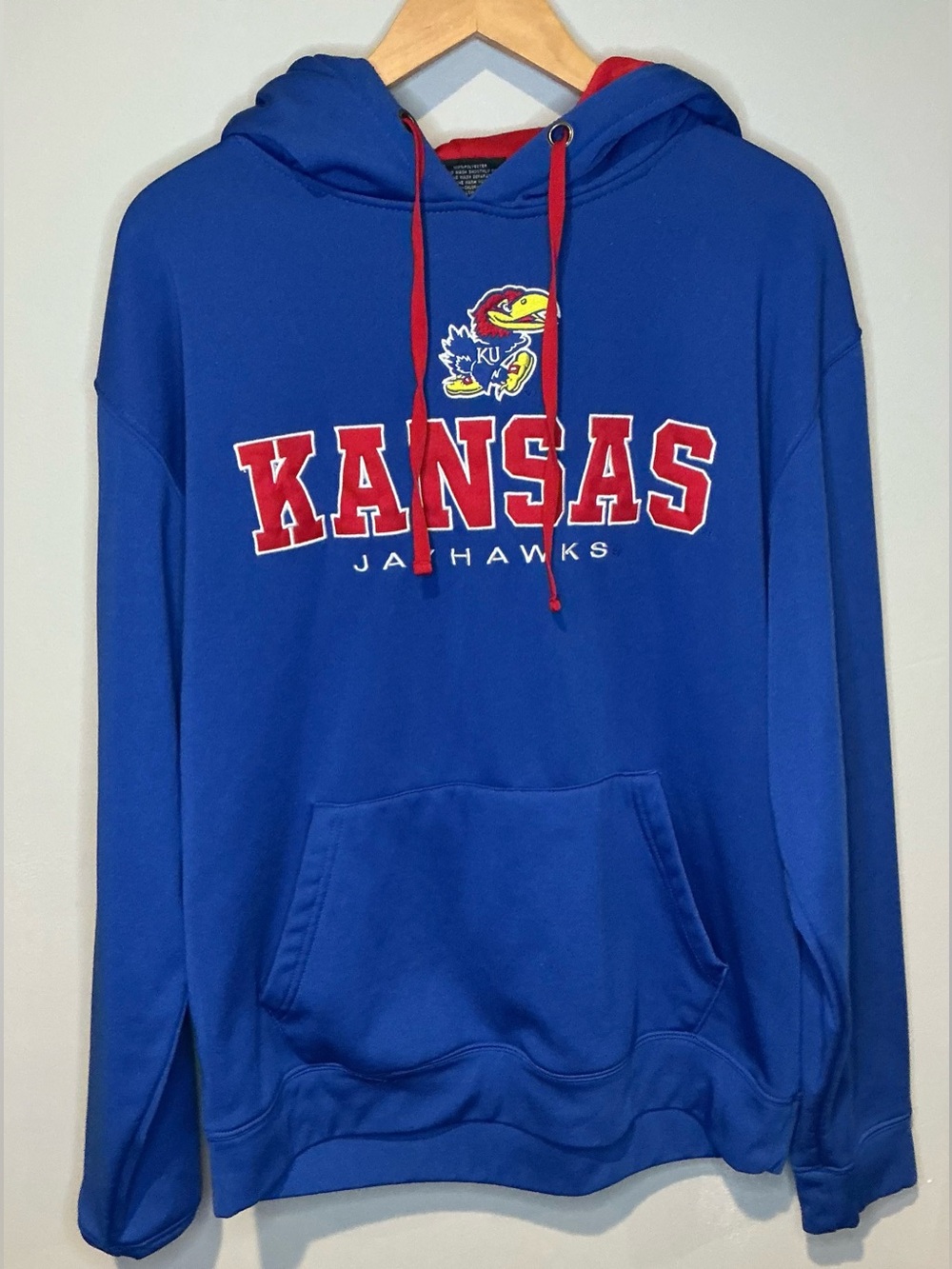Kansas Jayhawks KU Colosseum Athletics XL Hoodie Blue Red